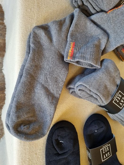 Pachet 7 perechi sosete barbati Thermal (Thermo). Marimea 42/43. Noi