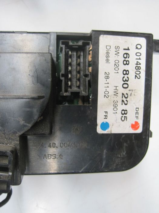 Управление за парно Мерцедес W168