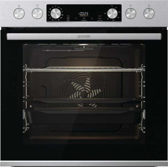 Фурна за вграждане GORENJE BCS6737E06X + Стъклокерамичен плот