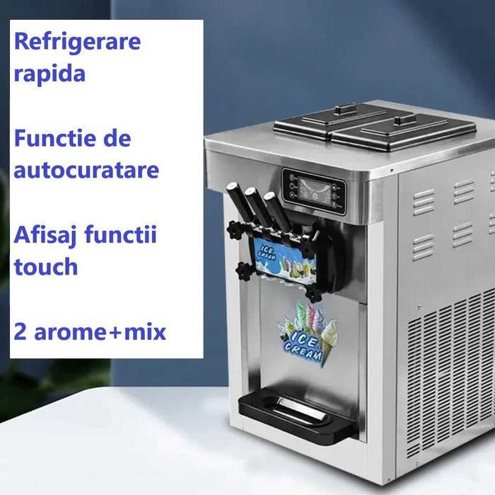 REDUCERE Masina profesionala inghetata Soft 2arome+mix Transport Gratuit