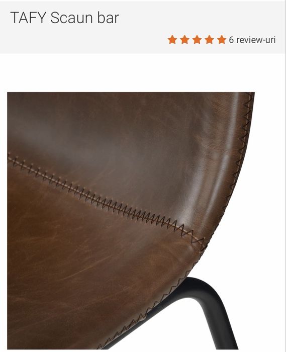 Scaune Bar Mobexpert Tafy, 3 bucati