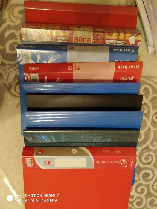 Файловые папки в твердом переплете