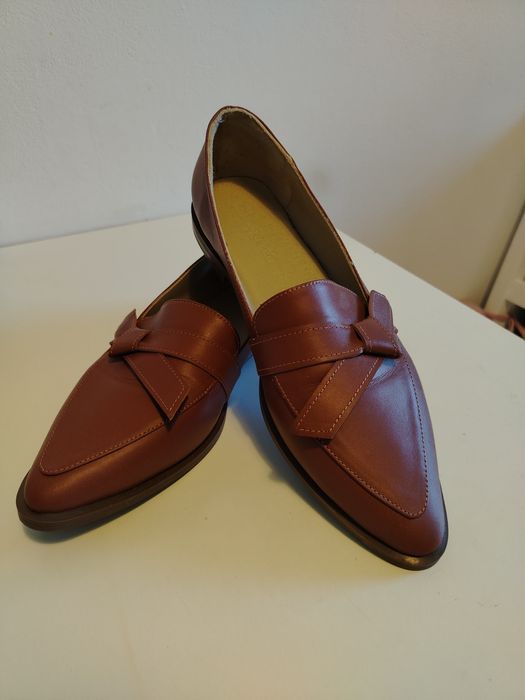 Pantofi piele naturala