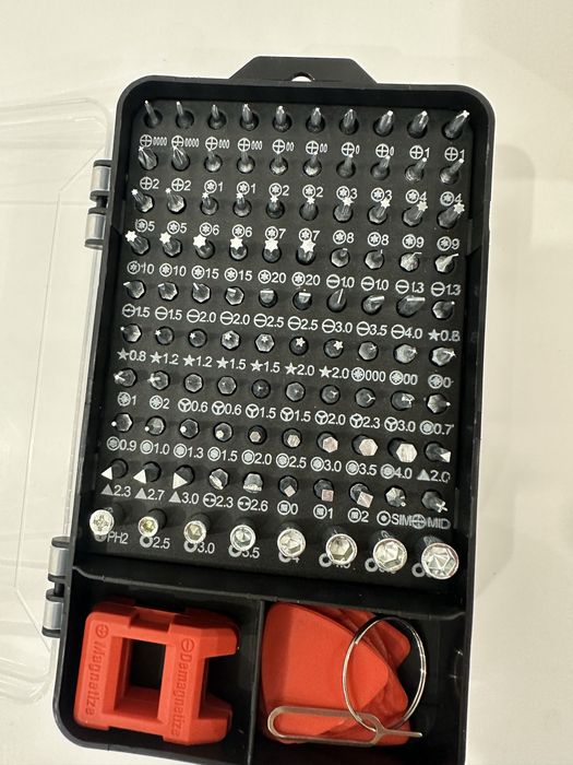 Set Şurubelnițe de Precizie 117-în-1 - Reparații Casnice, Torx & Hex