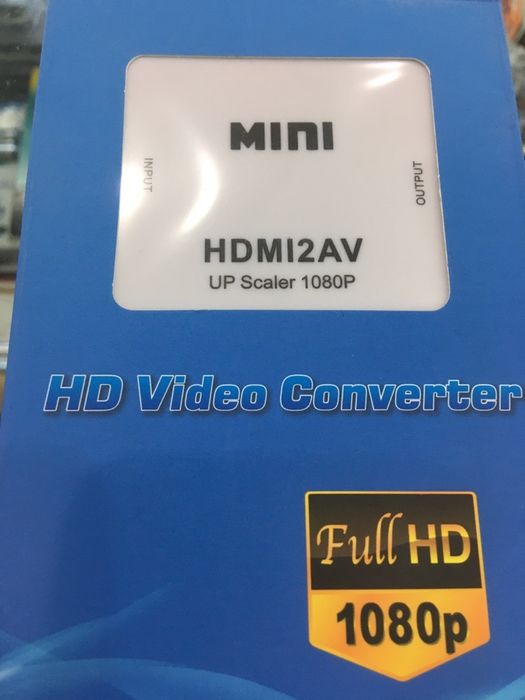 Hdmi av Hd in av out