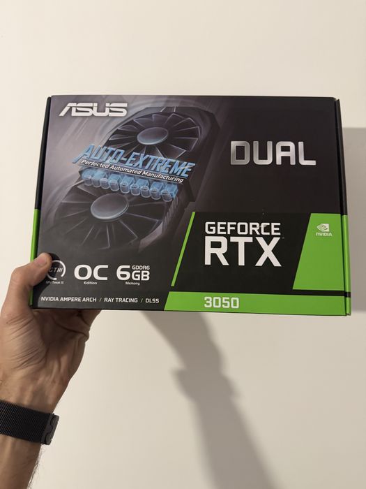 Vand Geforce rtx 3050 Nou(Sigilata)