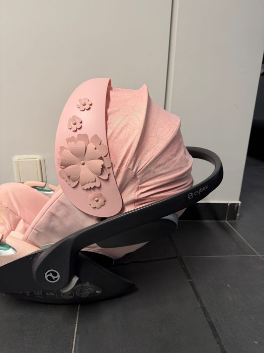Cybex limited edition Mios розова и бебешки кош