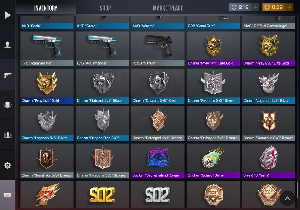 Продам аккаунт в SO2