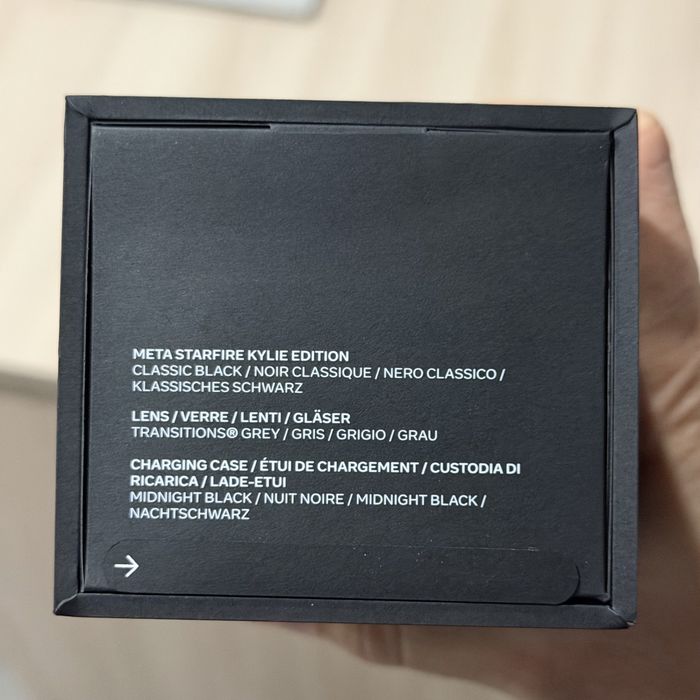 Meta Kylie Starfire Black / Transition grey. Черные хамелеон