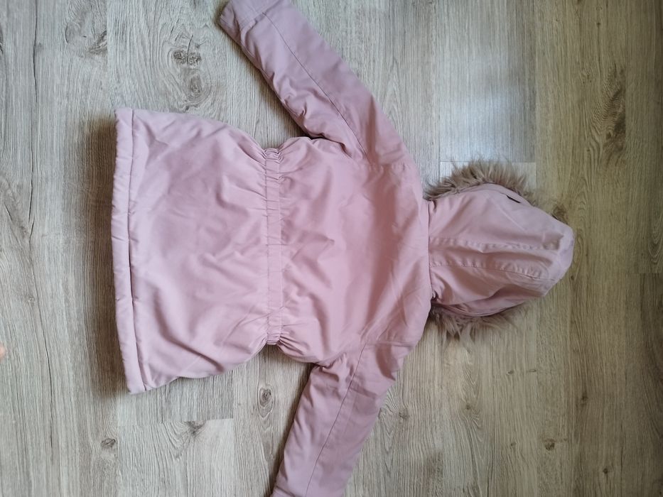 Топла детска парка за момиче 116-122