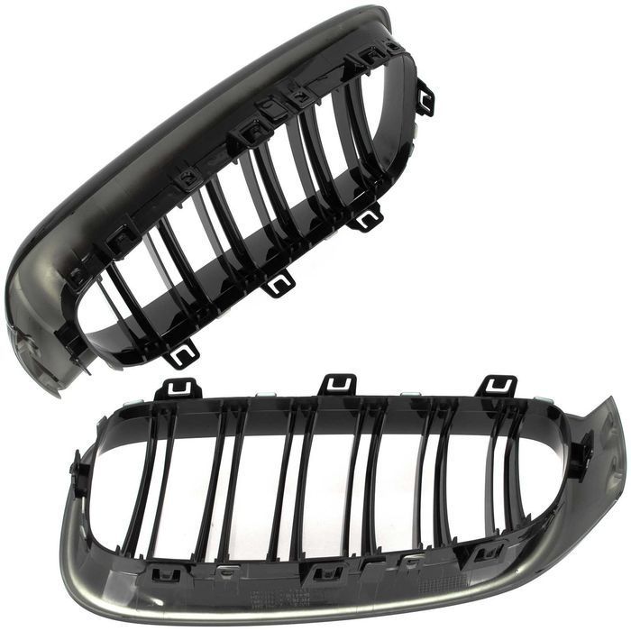 Grile duble BMW Seria 3 GT F34, 2012-2018 - Negru Lucios