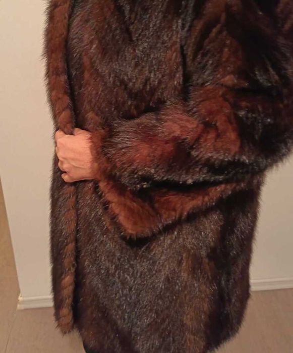 Blana naturala vizon/nurca in stare excelenta
