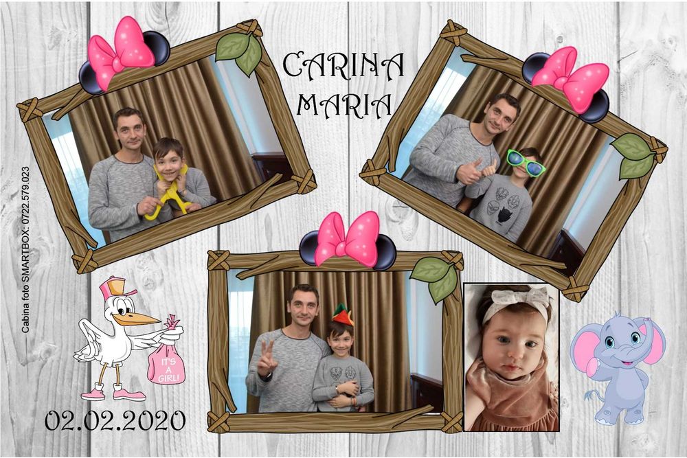 150 lei/h Cabina foto / PhotoBooth / Inchiriere Evenimente / Botez