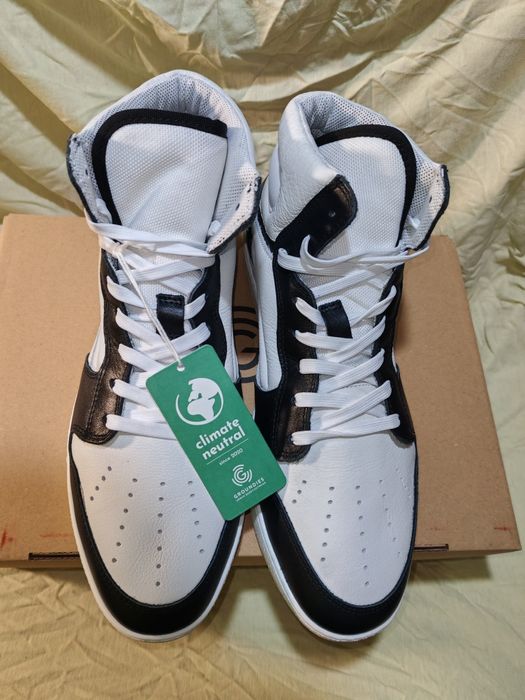 Високи мъжки кецове от естествена кожа GROUNDIES №45