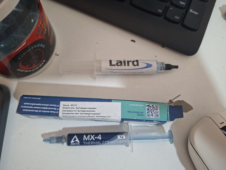 Термопаста жидкий термопрокладка MX-4 Laird