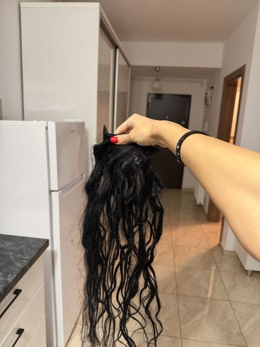 Extensii de păr negre, 70 cm – Lungime și volum instant!