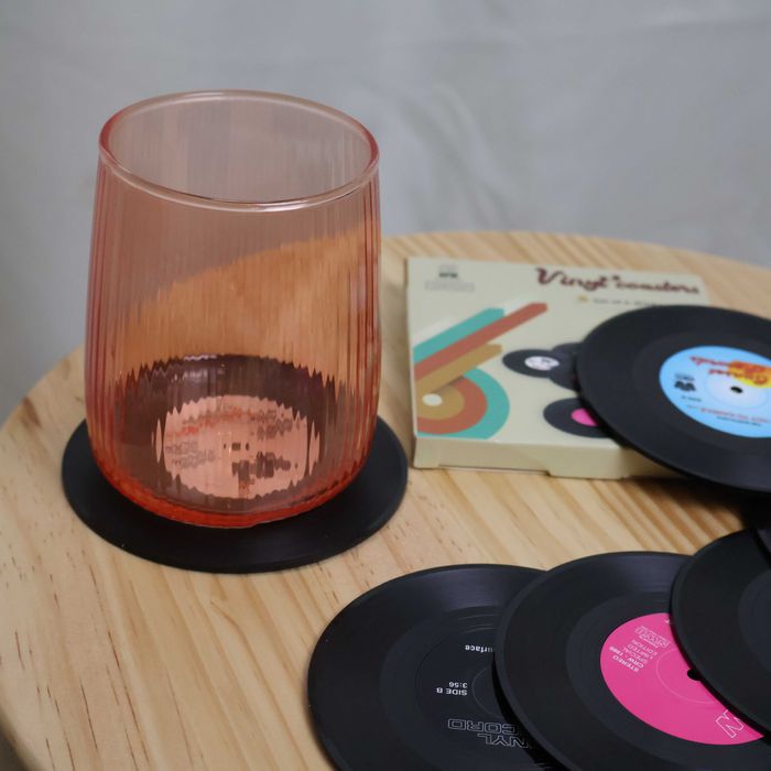 Suporturi Pahar Retro tip vinyl – Noi