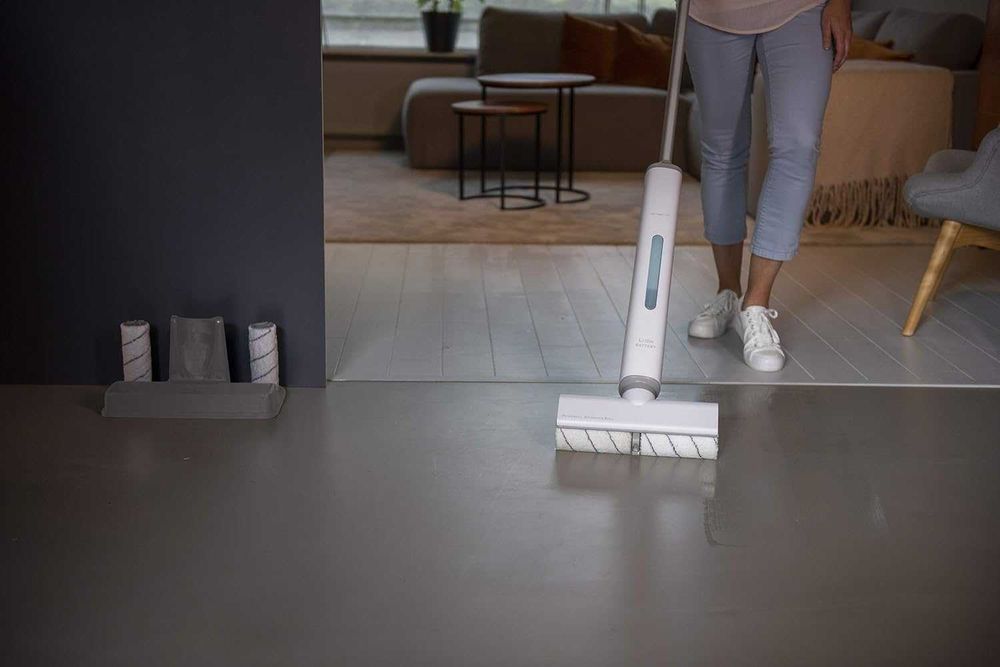 Mop fara fir EMERIO cu stand si rezerve role