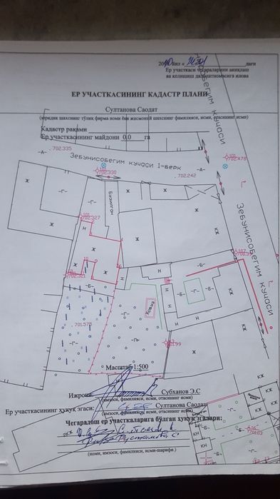 Земельный участок в центре возле президентской школой и Самарканд сити