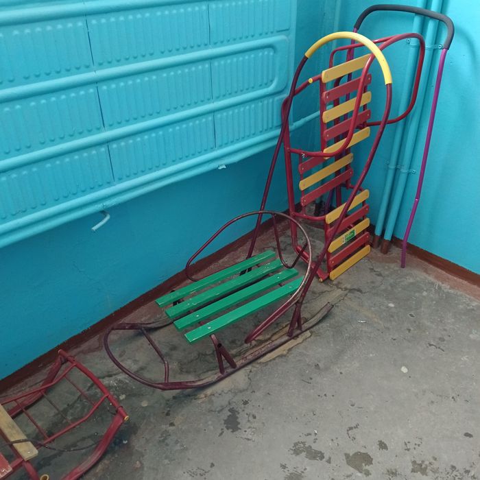 Продам санки, в хорошем состоянии
