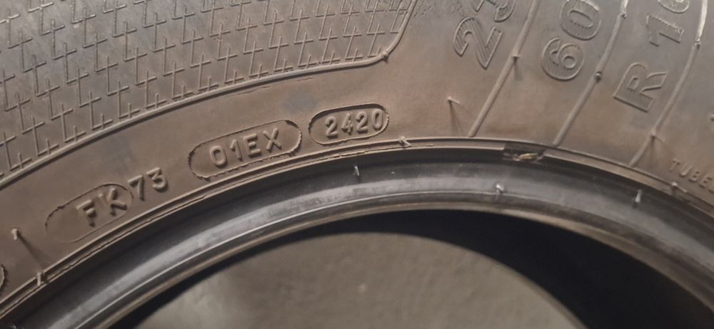 8.55мм! 235 60 16 Kleber citilander