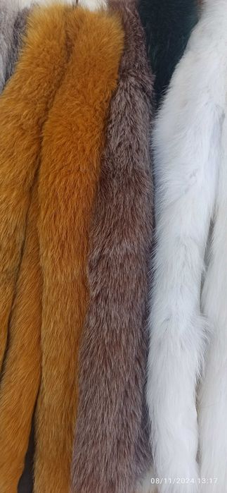 Елегантни естествени кожи от лисица!