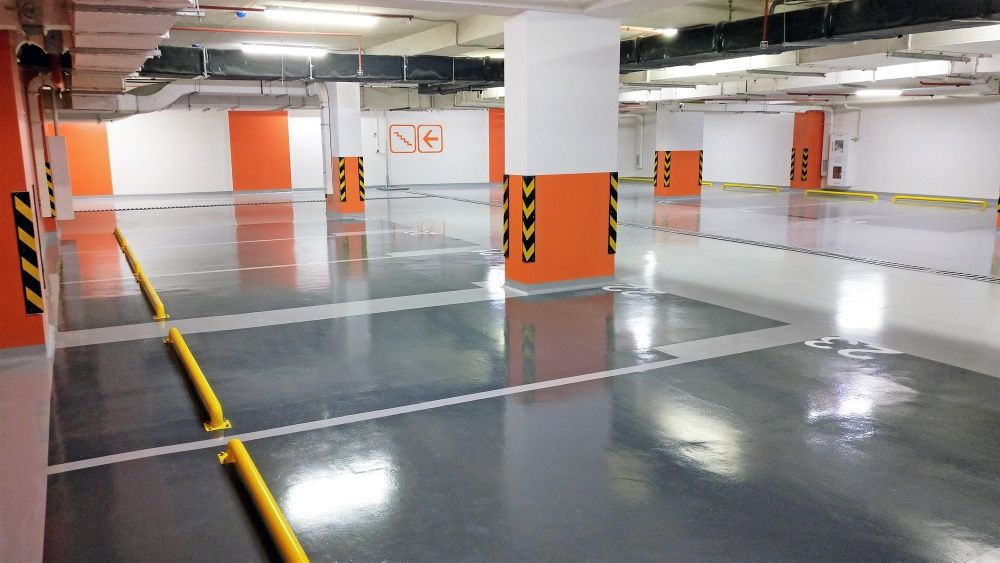 Наливные полимерные полы PolyFloor с гарантией от крупной компании