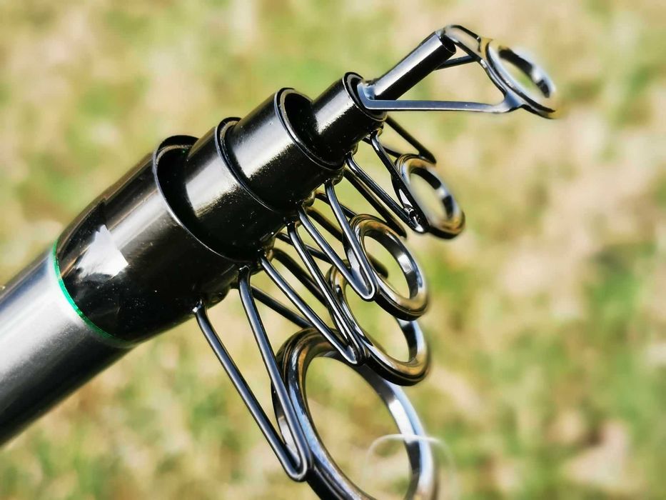 Риболовен комплект за дънен риболов - въдица 3.50мт , макара и корда