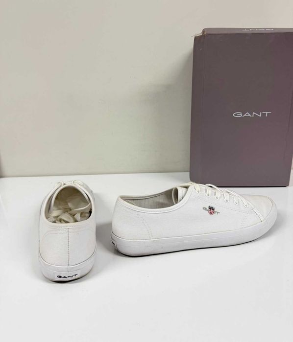 Оригинални бели кецове Gant Pillox