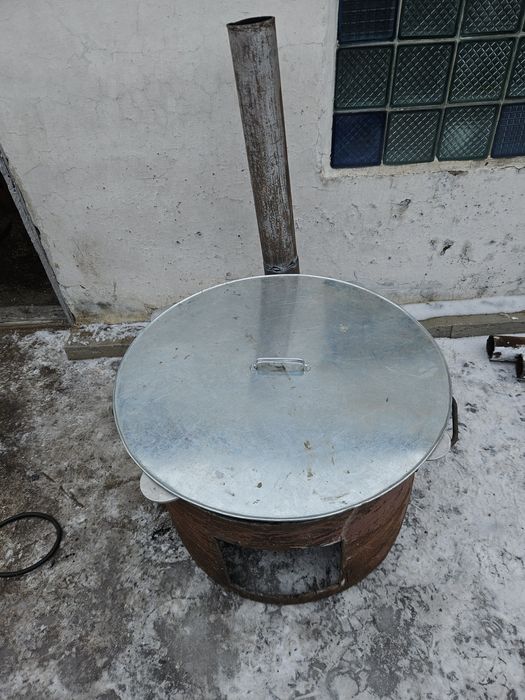 Продам, прокат казан с печью