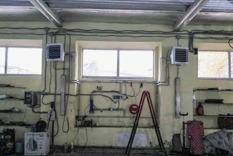 Тепловентилятор VOLCANO обогревает большие помещения