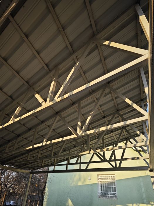 Навес металлический