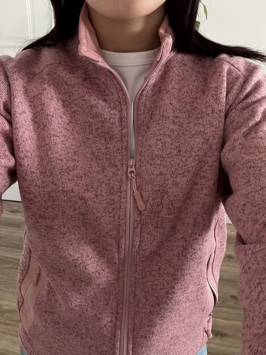 Флисовая теплая кофта