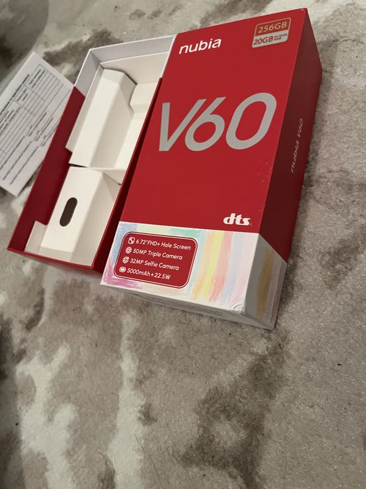 Nubia V60 286гб буу