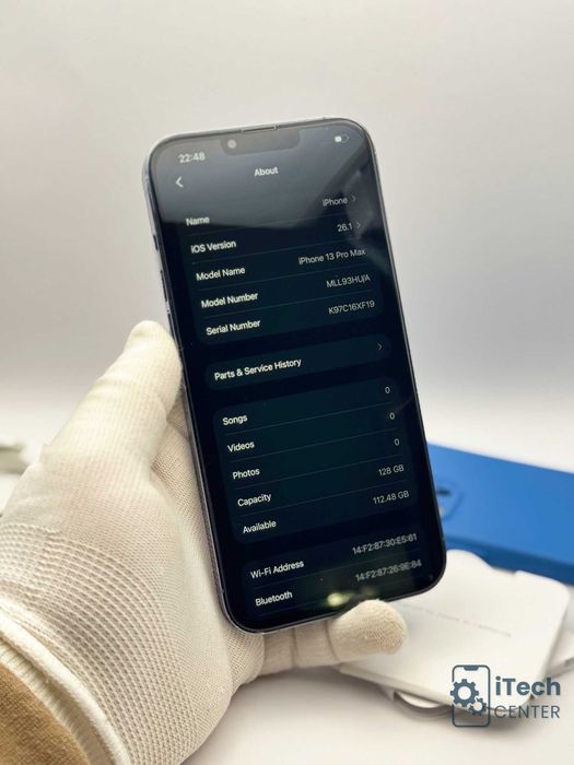 iPhone 13 PRO MAX, 128GB, ОТЛИЧЕН, ГАРАНЦИЯ, 100% батерия!