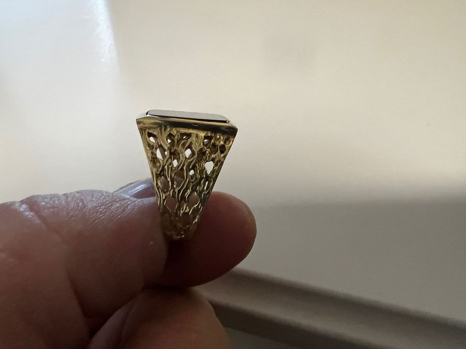 Inel aur 14 k barbati