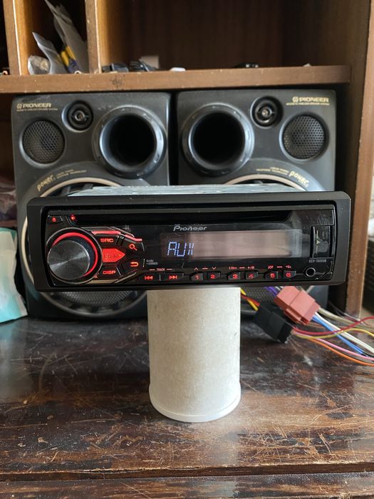 PIONEER deh-1800ub - 4X50W- USB AUX CD mp3 плеър за кола сд авто радио