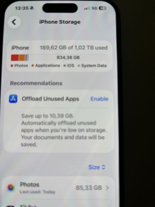 Iphone 15 pro 1 terabyte