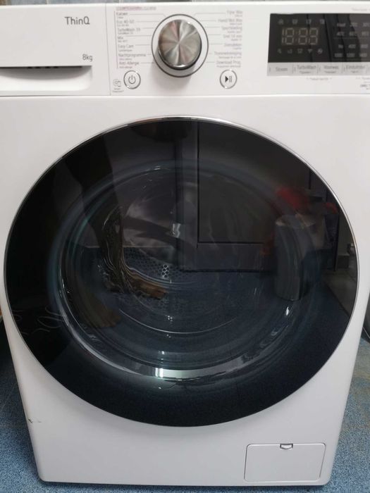 Пералня с Пара LG ThinQ DirectDrive 8кг/1400об. мин / WiFi / 60х85х56