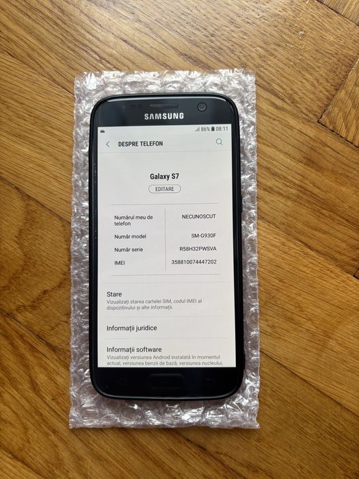 Samsung Galaxy S7 de 32 Gb Black