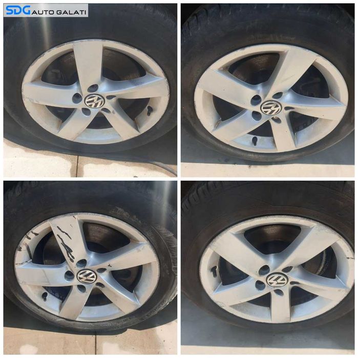 Set 4 Jante Janta Roata Roti Aliaj 205 55 16 R16 5x112 CB 57.1 Audi A3 8P 2004 - 2013 [Q5702]