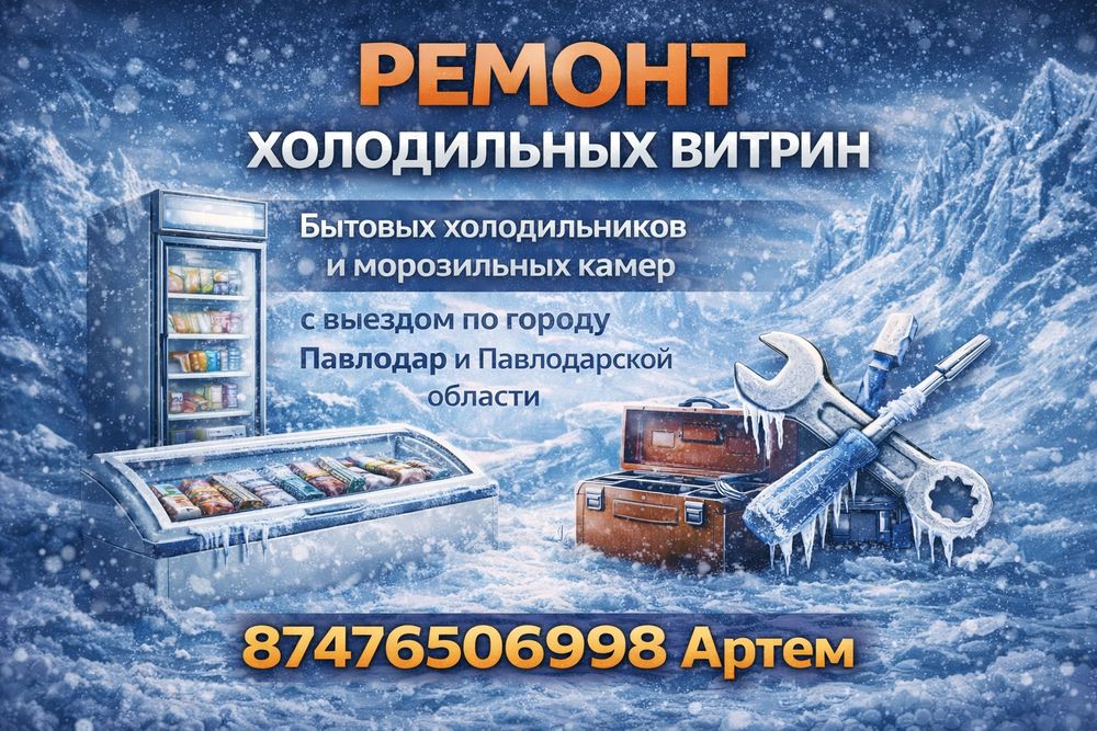 Ремонт холодильных витрин