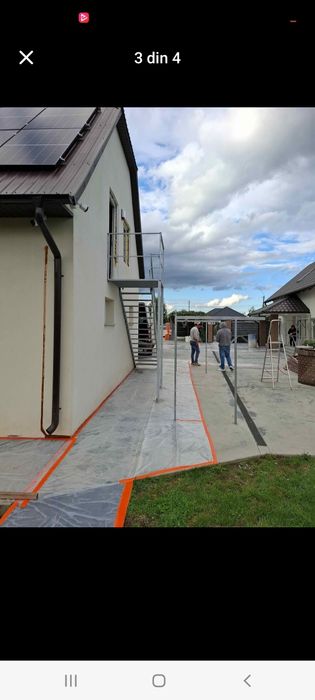 Scări metalice galvanizate la dimensiunea dorita de client oferim tran