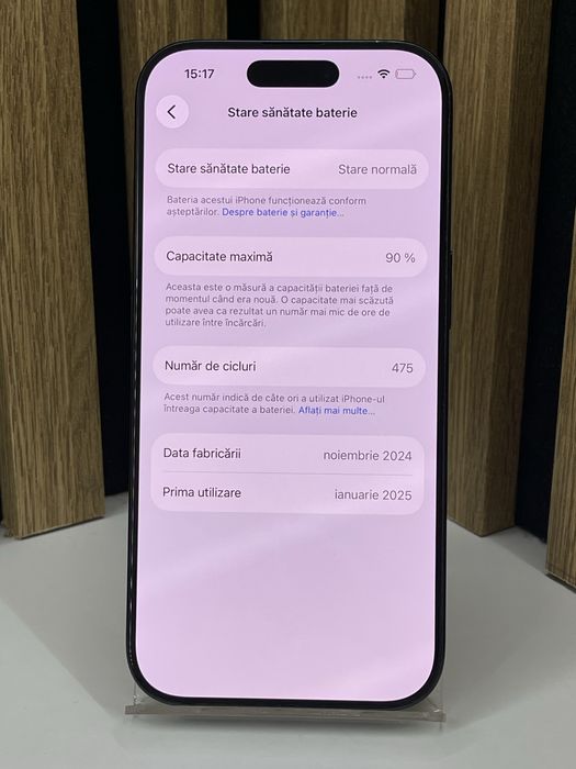 Iphone 16 Pro 128Gb 90% baterie Garantie / Factura #59034
