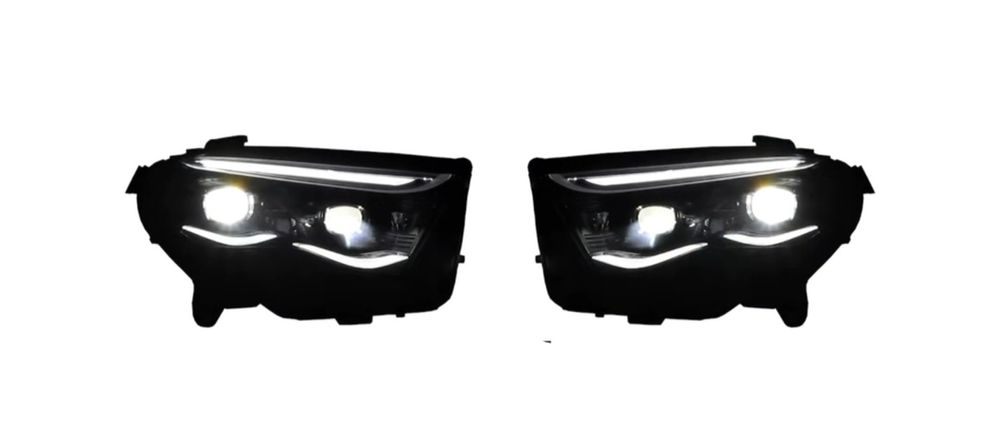 W214 E53AMG пълен пакет калници броня предна задна фарове джанти праго