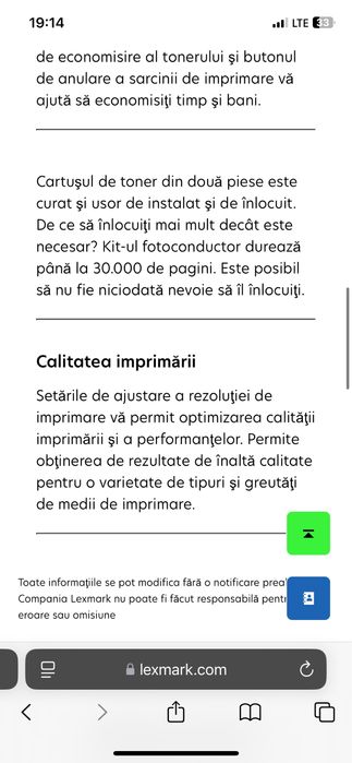 Imprimanta Laser Lexmark E232