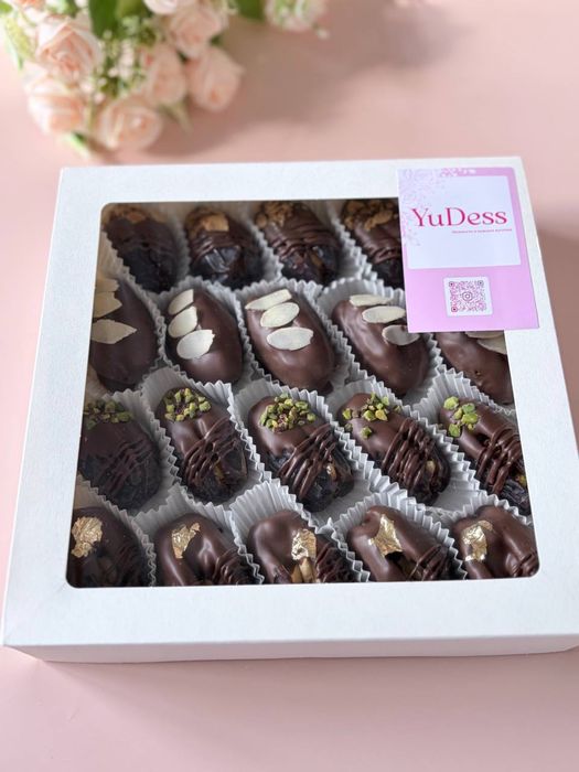 Финики королевские в шоколаде