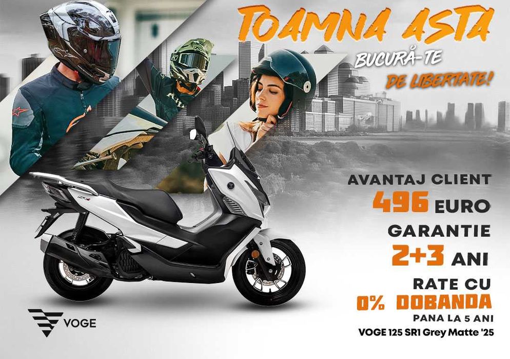 Scuter VOGE 125 SR1 White '25