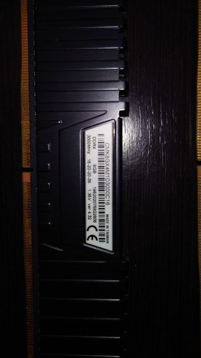 Ram Corsair vengeance LPX 2x8gb 3000mhz