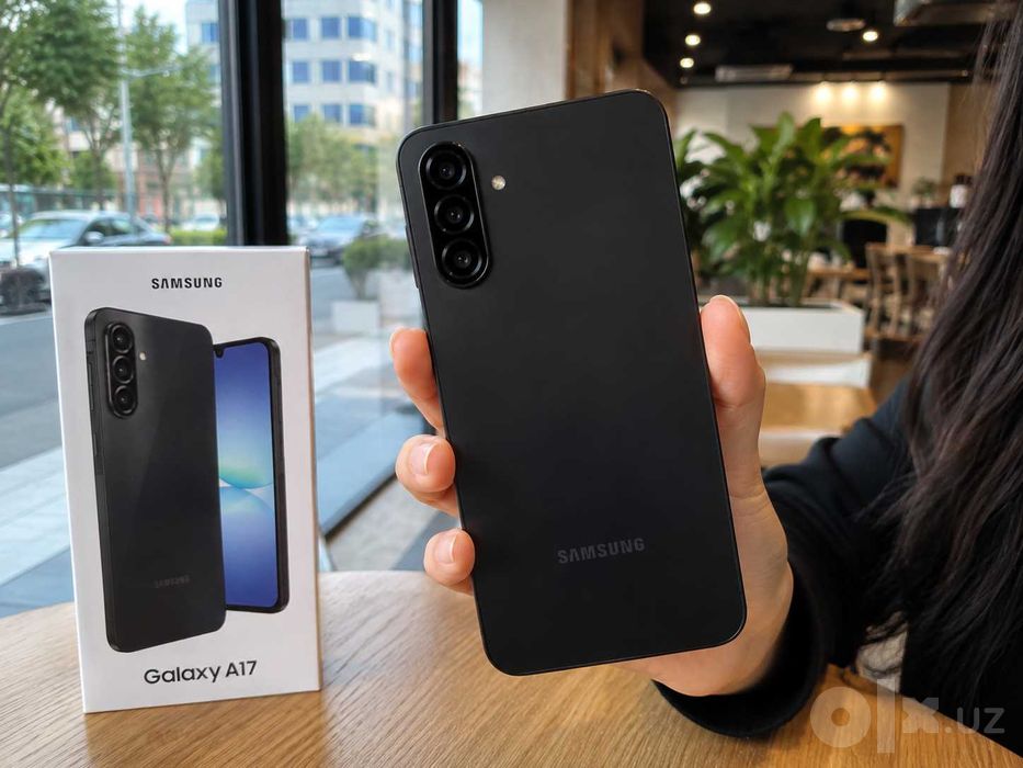 Samsung Galaxy A17 128GB бошланғич тўлов: 990 000 сўм.